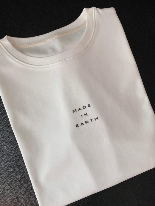 331-1 断码亏清 人手一件 炒鸡好搭配 双面针织 弹力棉 小禾字母长袖宽松T恤 商品图9