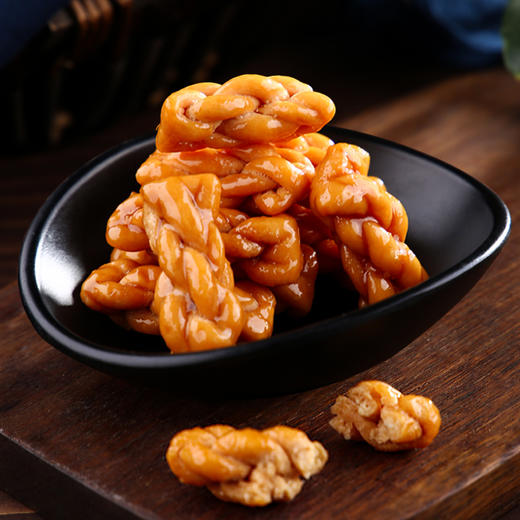 【西瓜味的童话】爽口小麻花 闲时零食开袋即食椒盐 红糖 香葱口味小麻花 商品图4