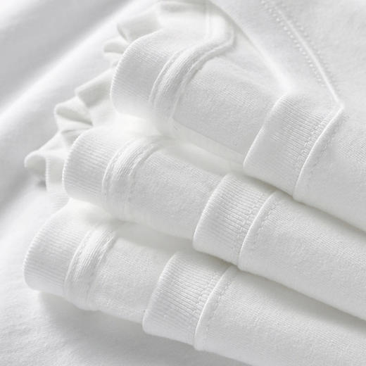 日式无印纯棉T恤良品夏季情侣短袖T恤衫 A-4576 商品图3