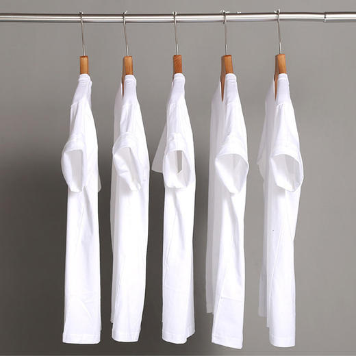 日式无印纯棉T恤良品夏季情侣短袖T恤衫 A-4576 商品图4