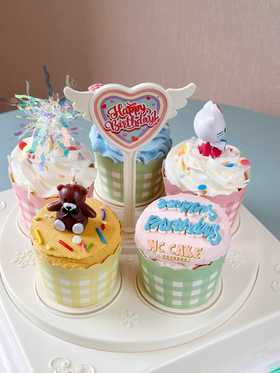 可爱纸杯转转机蛋糕