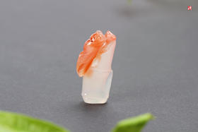 南红冰飘【一鸣惊人】吊坠 配精美挂绳