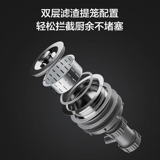 九牧（JOMOO）厨房大单槽不锈钢抗刮水槽龙头洗菜盆70*45（无龙头）06158-CZ-1 商品图6