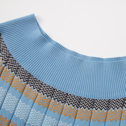 PF6A2斯尔丽夏季新品丝质条纹常规款修身短袖针织衫 商品图4