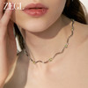 ZEGL设计师绿野漫迹系列春夏爱心项链女款2024新款颈链锁骨链饰品 商品缩略图3