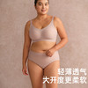 遐无痕内裤女春夏薄款纯棉裆中腰底裤高弹不夹臀大码包臀平角裤 商品缩略图3