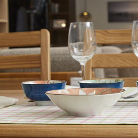 16.5cm浅碗 木莲 红 MO-01