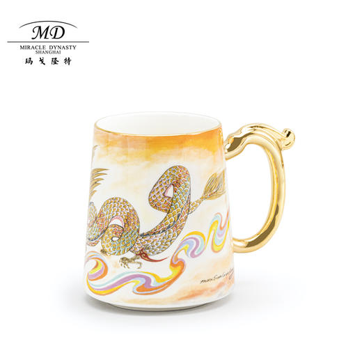 【玛戈隆特】龙年限定杯子家用高档骨瓷马克杯水杯牛奶杯礼盒装 商品图3