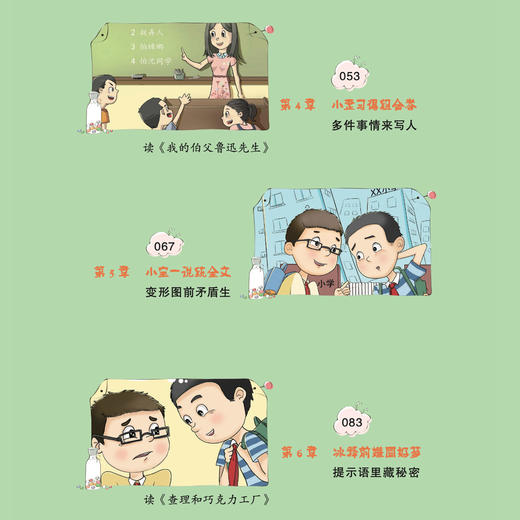 《名家名篇里的写作密码 ：特级教师张祖庆写给学生的作文童话》（全3册） 商品图4