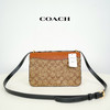 COACH蔻驰 Morgan27棕黄色老花法棍包单肩手提包 女款CE560 #美国直邮 商品缩略图2