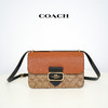 COACH蔻驰 Morgan27棕黄色老花法棍包单肩手提包 女款CE560 #美国直邮 商品缩略图0