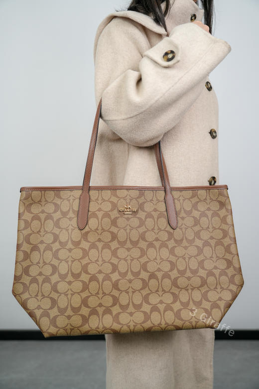 COACH蔻驰 托特包单肩手提包 女款5696 #美国直邮 商品图7