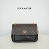 COACH/蔻驰女士经典印花风琴包百搭中号单肩斜挎包 CC878 #美国直邮 商品缩略图0