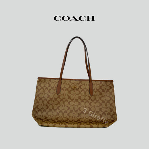 COACH蔻驰 托特包单肩手提包 女款5696 #美国直邮 商品图0