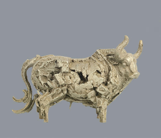 宇达青铜摆件 韩美林作品《春之勤奋、夏之耕耘、秋之砥砺、冬之前行》艺术摆件  长48.5cm 商品图3