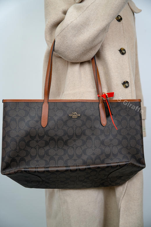 COACH蔻驰 托特包单肩手提包 女款5696 #美国直邮 商品图6