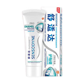 100g舒适达护釉健沁爽薄荷牙膏