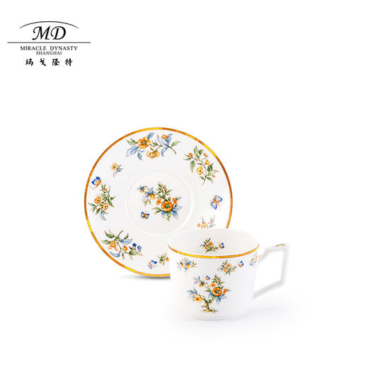 【春上新】10楼玛戈隆特  4头咖啡杯碟-和美家园      吊牌价688元    活动价482元 商品图7