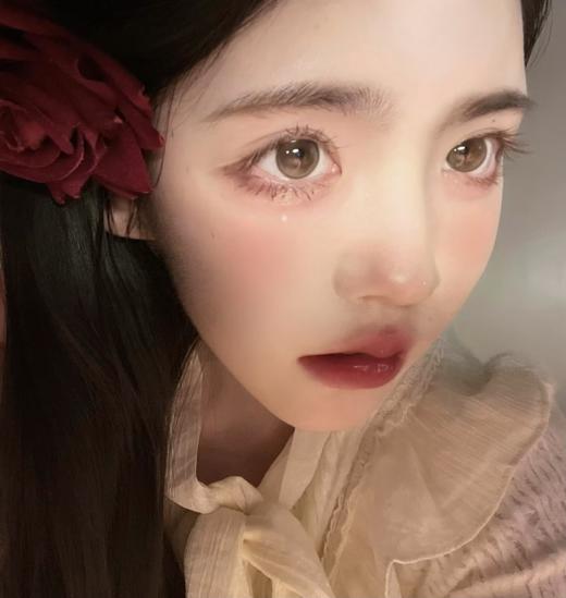 sasababy 月抛 七十二时/星星奶酪 棕/黑 14.0/13.4 abu实拍 拍下即为一副两片 商品图3