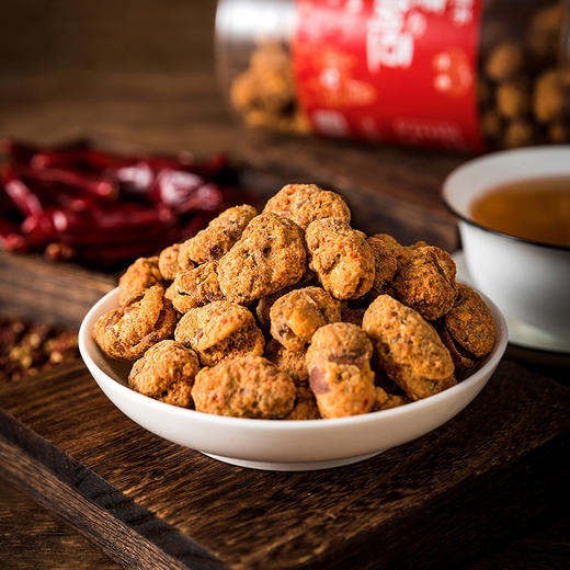 【3罐装】重庆老字号陈建平蚕豆蟹黄味兰花豆零食炒货干货怪味胡豆重庆特产 商品图2