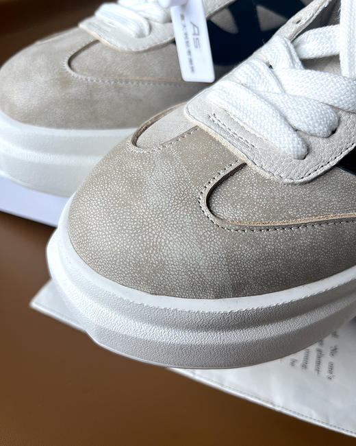 THS 3.23-限时 AS家 情侣款厚底休闲鞋 牛皮/反绒圆润运动鞋 2色  QZ080 商品图6