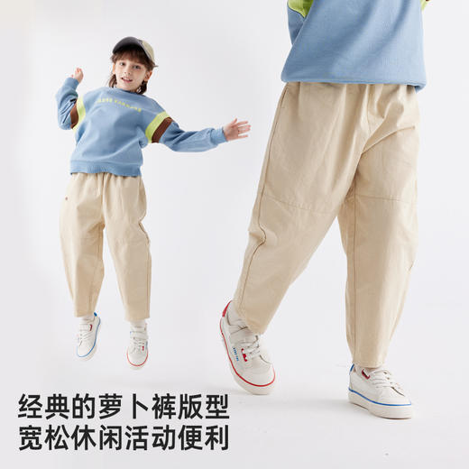 【纯棉百搭萝卜裤】儿童刺绣休闲裤 PCK2416 商品图2