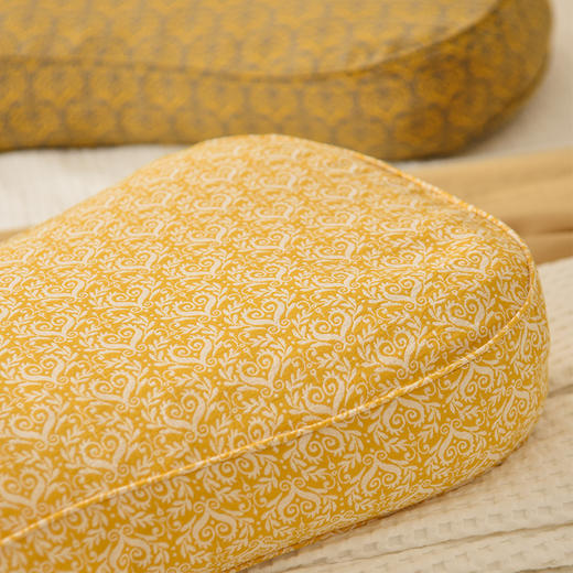 心形花束系列曲线枕荞麦壳枕头护颈椎病荞麦皮睡眠四季 商品图3