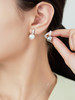 【黑科技】 耳夹黑科技挚雅 k白-可拆卸珍珠耳夹 商品缩略图3