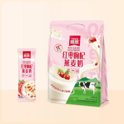 雅恩红枣枸杞燕麦奶368g 商品图0