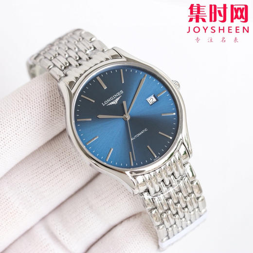 浪琴 LONGINES 律雅系列 超薄男士腕表 表盘尺寸38.5mm 一步到位凌越巅峰 商品图2