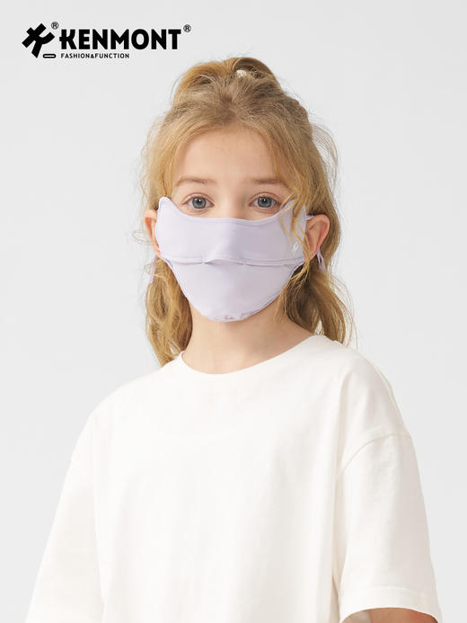 【云优选】卡蒙舒适亲肤全方面防晒凉感口罩 7-14岁 商品图10