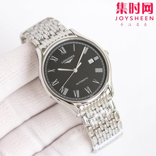 浪琴 LONGINES 律雅系列 超薄男士腕表 表盘尺寸38.5mm 一步到位凌越巅峰 商品图4