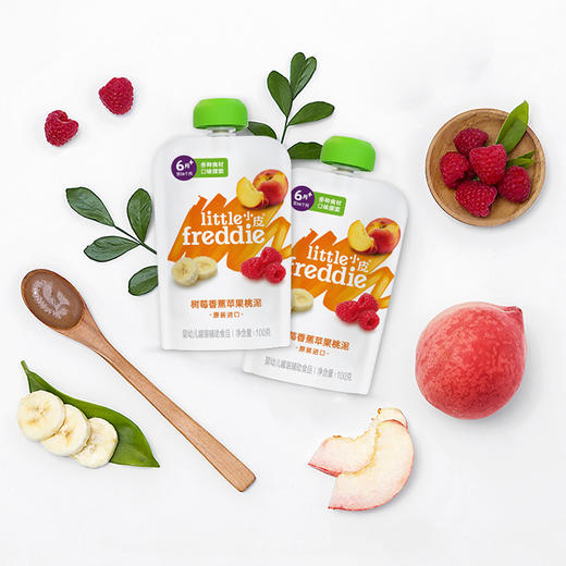 Little Freddie小皮 树莓香蕉苹果桃泥（新） 商品图3