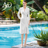 AD高级感职业装女连衣裙气质通勤白色西装裙高端正式场合连身裙子 商品缩略图1