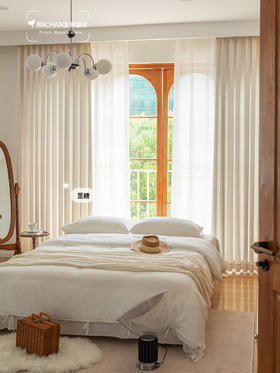 妈耶！我也太会选窗帘了吧，一整个美住！（ 觅糖）