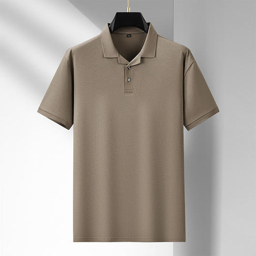 【新款DDA】大依优型大码短袖Polo衫翻领加肥加大男士大号弹力透气舒适夏季半袖透气 商品图1