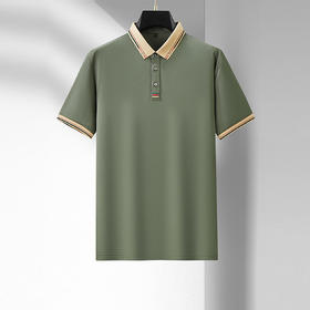 【新款DDA】大依优型大码短袖Polo衫翻领加肥加大男士大号弹力透气舒适夏季半袖透气