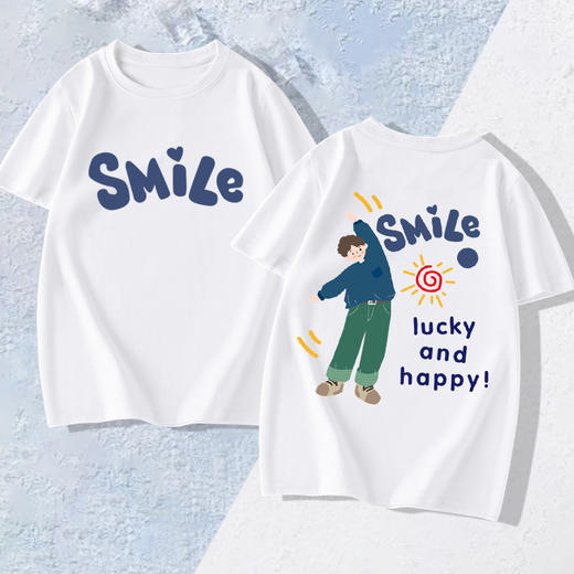 特别的亲子装高级感2024夏季纯棉卡通上新一家三四口母女父子家庭T恤短袖90-150码 商品图3