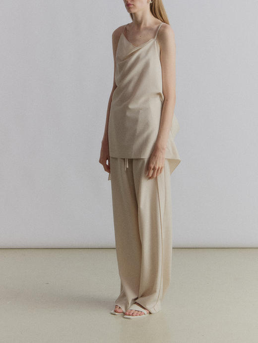 VC｜SS24072 Esha wide leg trousers [ 长裤 深蓝 / 米 ] 商品图4