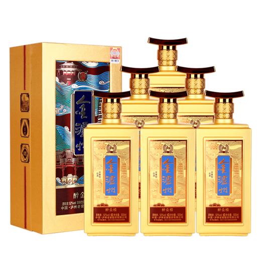 下架【泸州老窖】52度金泸州醉金楼500ml*6 商品图1