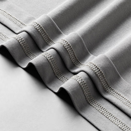 【蚕丝棉】罗蒙男士万针绣商务polo衫男短袖男夏季薄款男士短袖t恤男 商品图9