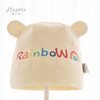 【可爱宝宝，户外出行帽！】胎帽婴儿帽子棉质新生儿帽子，初生儿婴儿帽子护囟门春秋双层四季款-lm！ 商品缩略图5