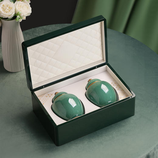 知音【实木烤漆.墨绿.小双瓷】150元1套.整箱12套 商品图1