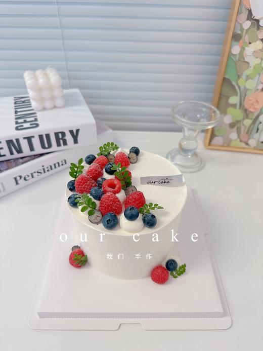 开心果树莓慕斯口味蛋糕（需提前28小时预定）-低糖处理无添加 商品图1