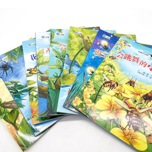 奇趣大自然科普绘本第1辑 全8册 蝴蝶 商品图2