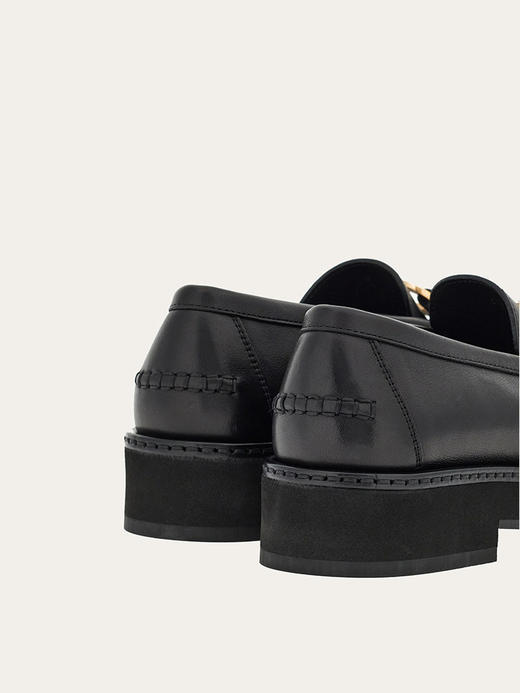 【特价商品不退不换】FERRAGAMO 菲拉格慕 莫卡辛鞋女  0769287-001 .【鞋底有膜，试穿小心】（暂无品牌物料包装） 商品图7