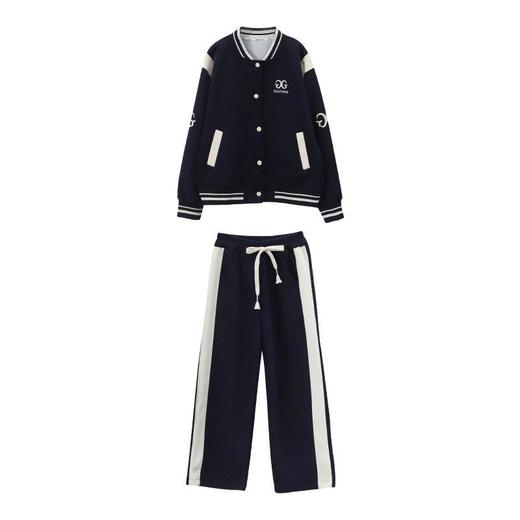 女童套装春秋2024新款洋气儿童春装中大童运动休闲网红两件 商品图4