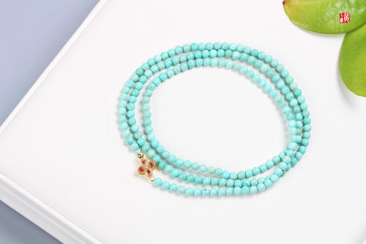 【雅南】绿松珠串 商品图2