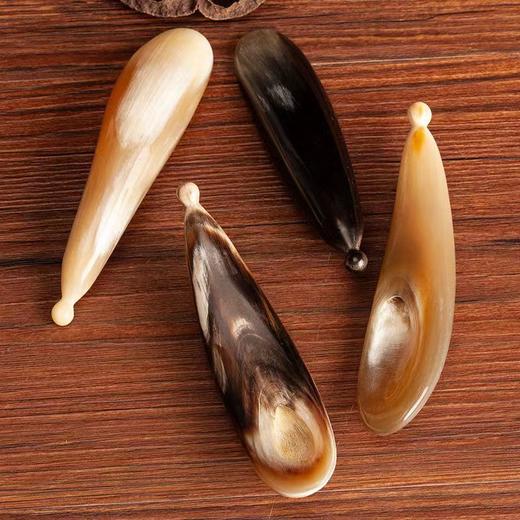 精品牛角刮痧匙点穴拨筋天然水牛角 商品图2