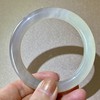 和田玉（翠紫）手镯--平安镯 商品缩略图1